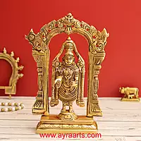 Brass Tirupati Balaji 8 Inch Height