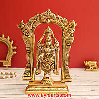 Brass Tirupati Balaji 8 Inch Height