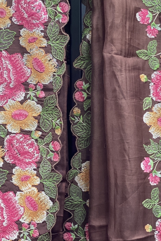 Rosettes - Premium Designer Saree Collection 9753