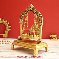 Brass Jhula 7.5 Inch Height
