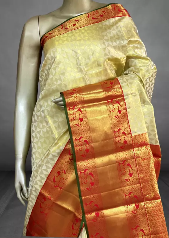 Charvi - The Bride's Favourite Kanchipuram Saree 7305