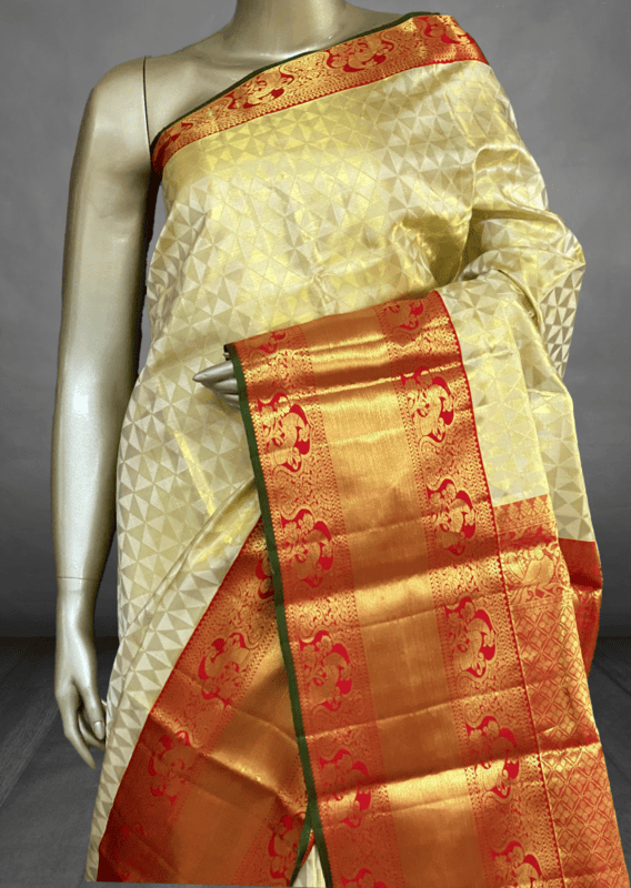 Charvi - The Bride's Favourite Kanchipuram Saree 7305