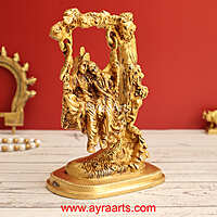 Brass radha Krishna 7 Inch Height