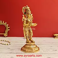 Brass Deeplady 9 Inch Height