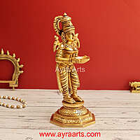 Brass Deeplady 9 Inch Height