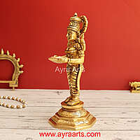 Brass Deeplady 9 Inch Height