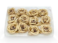 Rose Flower-Light Gold
