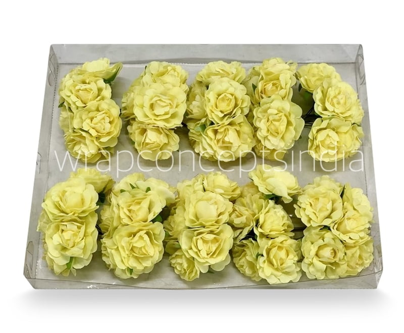 Canary Rose on Stick