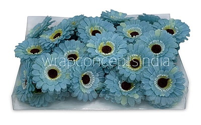 Cyan Gerberas