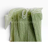 Frosty Dots Pearl Edge Frill