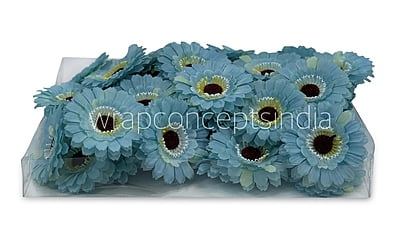 Cyan Gerberas