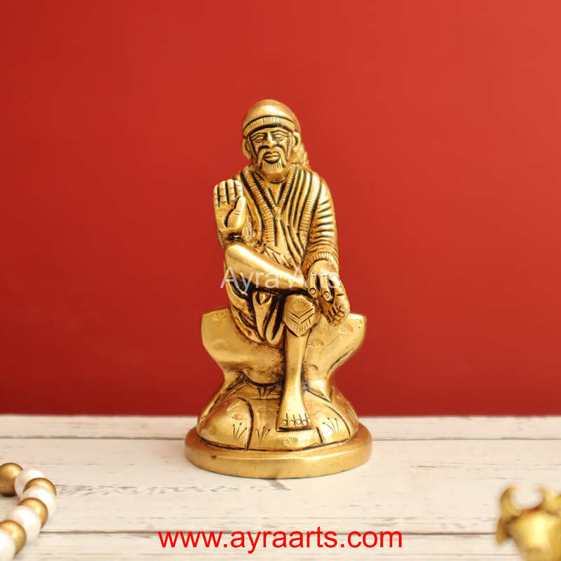 Brass Saibaba 3.5 Inch Height