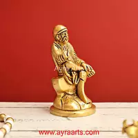 Brass Saibaba 3.5 Inch Height