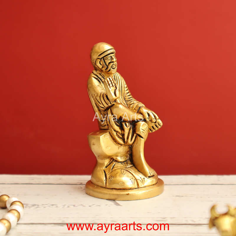 Brass Saibaba 3.5 Inch Height