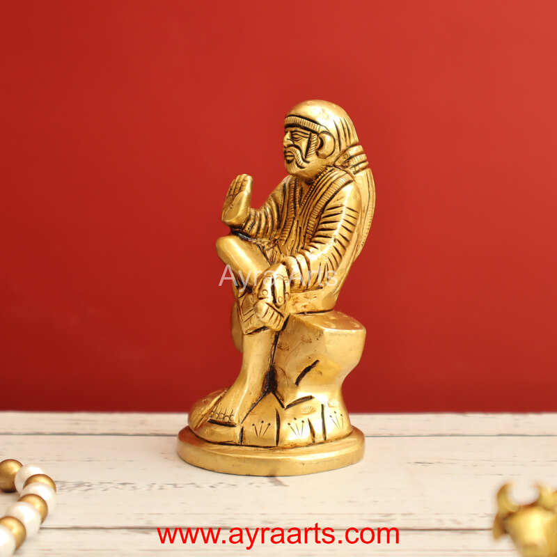 Brass Saibaba 3.5 Inch Height