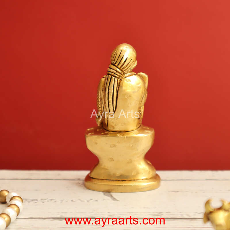 Brass Saibaba 3.5 Inch Height