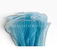 Frosty Dots Pearl Edge Frill - 4 Yards