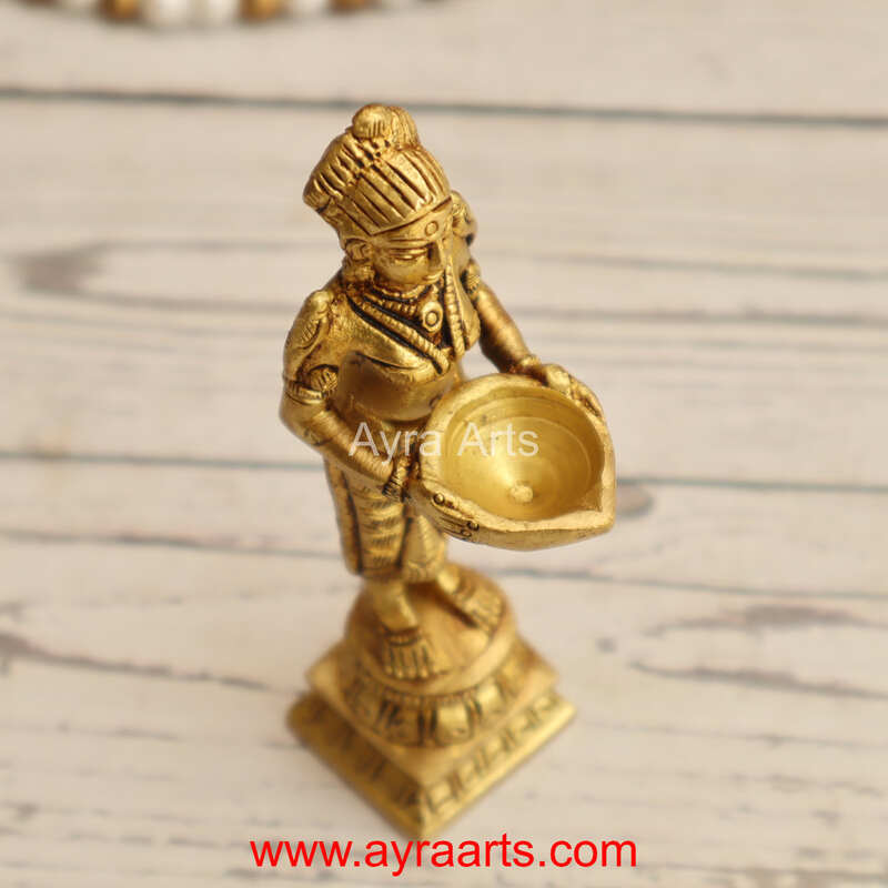 Brass Deepalakshmi 4 Inch Height