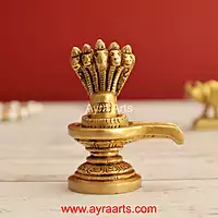 Brass Shivaling 2.5 Inch Height