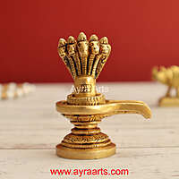 Brass Shivaling 2.5 Inch Height