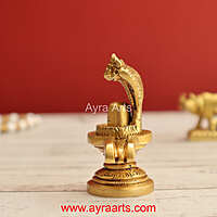 Brass Shivaling 2.5 Inch Height