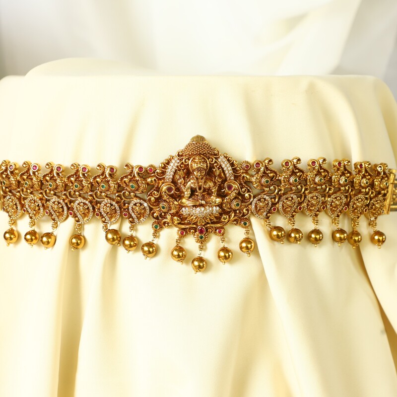 Antique lakshmi design kids hipbelt