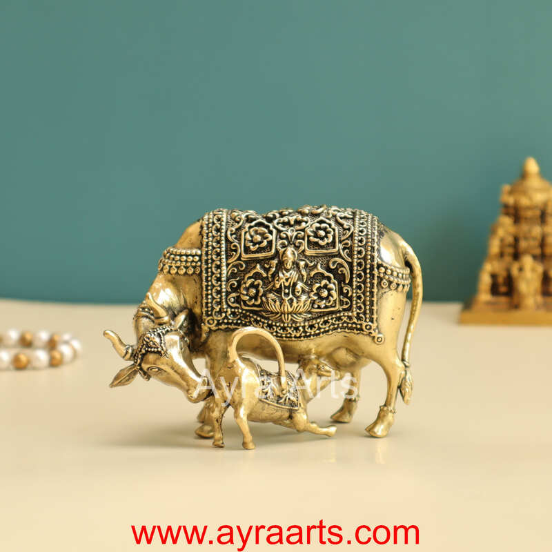 Premium Cow And Calf 3.7 Inch Height