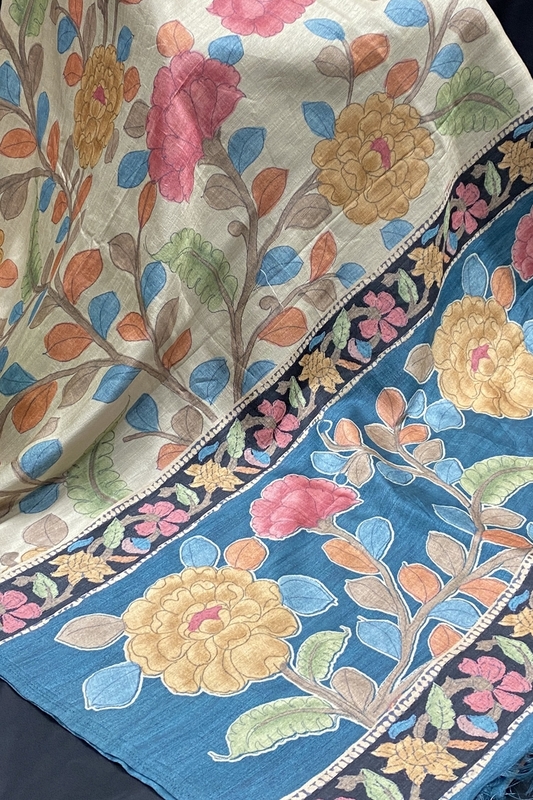 Kamakshi Crepe Tussar SWS574