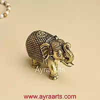 Brass Elephant Premium 3 Inch Height