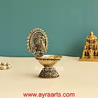 Premium Peacock Designer Diya