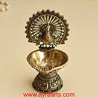Premium Peacock Designer Diya