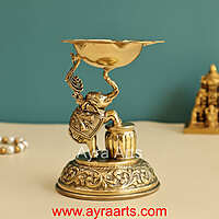 Elephant Diya Premium
