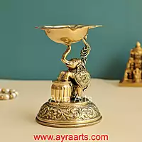 Elephant Diya Premium