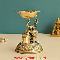 Elephant Diya Premium