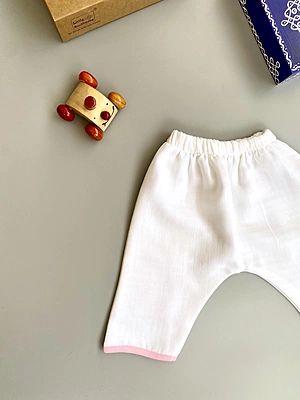 Organic Cotton Muslin Pants (Pack of 4)