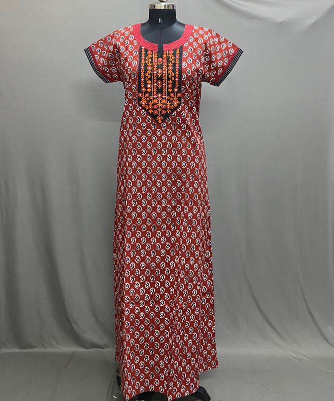 Neha - Printed Nighty NIG012