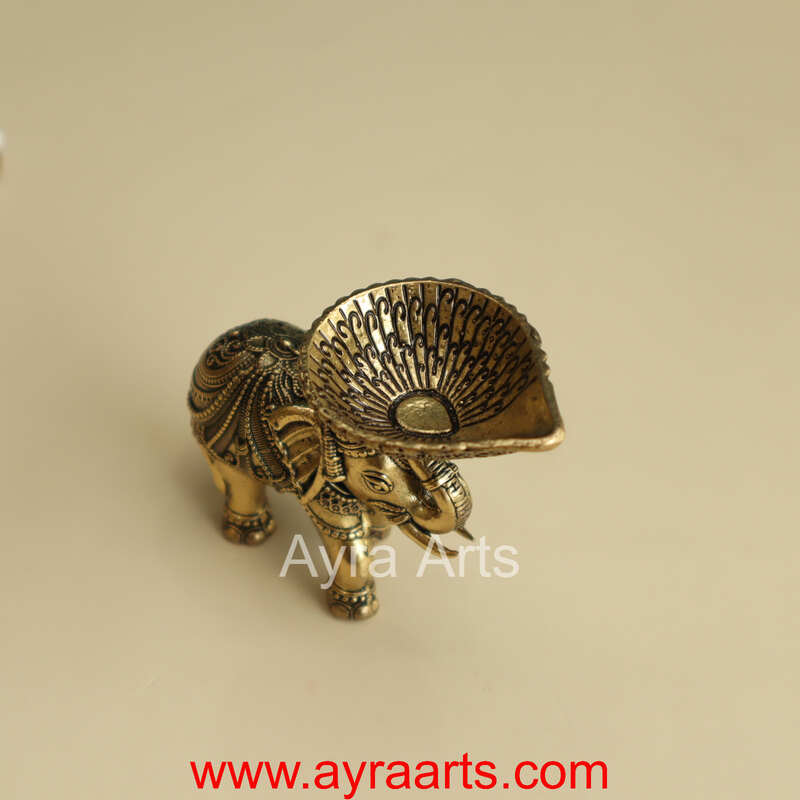 Premium Elephant Diya