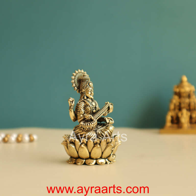 Premium Saraswati 3 Inch Height