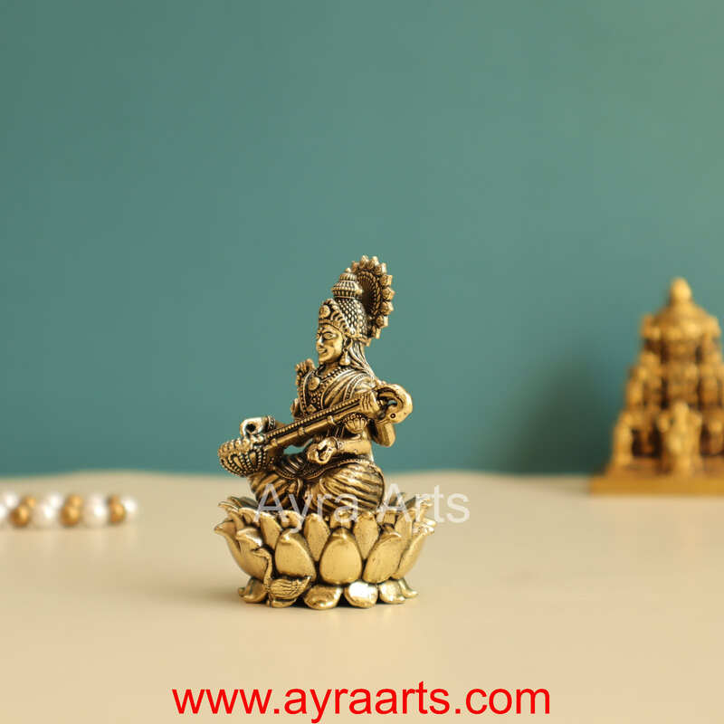 Premium Saraswati 3 Inch Height