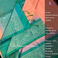 PURE KANCHIVARAM SOFT SILK SAREE KSSSKAN21160
