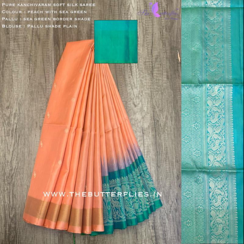 PURE KANCHIVARAM SOFT SILK SAREE KSSSKAN21160