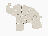 Montessori Elephant Puzzle Toy