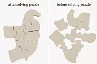 Montessori Elephant Puzzle Toy