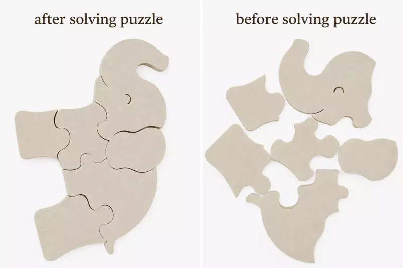Montessori Elephant Puzzle Toy