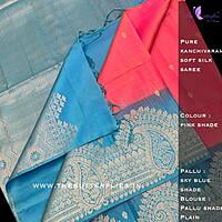 PURE KANCHIVARAM SOFT SILK SAREE SASSSIL21346