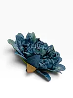 Burnt Blue Chrysanthemum