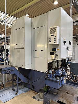 HWACHEON ECO 5 VR, CNC lathe, built in 1998