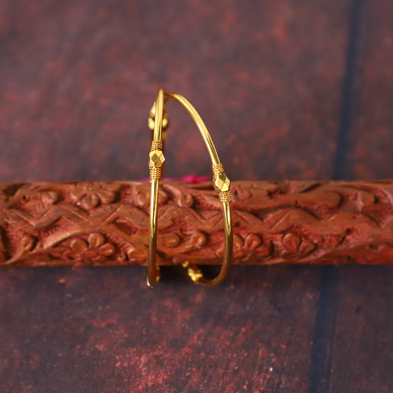 Three Ball Micro plated regular use Bangles