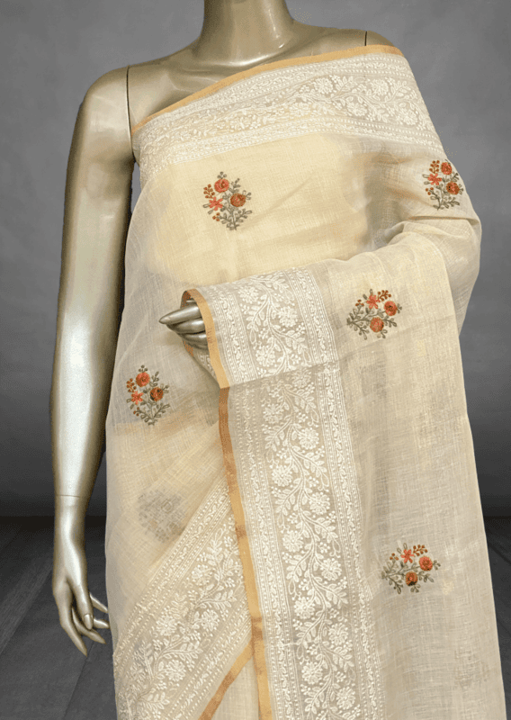 Onam Linen Sarees SWS185