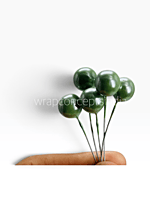 Pearl Sticks - Mint- 12MM